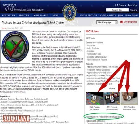 New Videos Added To FBI's NICS Web Site