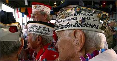 Rapidly losing our WWII veterans and the Pearl Harbor veterans were there the opening day of that war. Many had already served for years in the military before the first shot was fired...