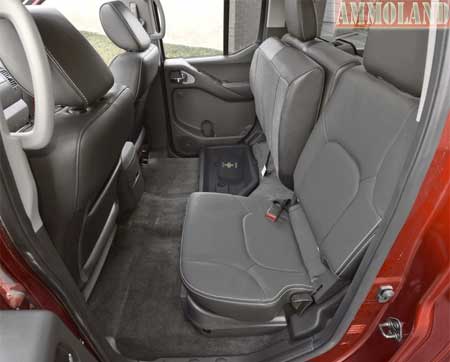 2013 Nissan Frontier Pro4X Truck Rear Seats