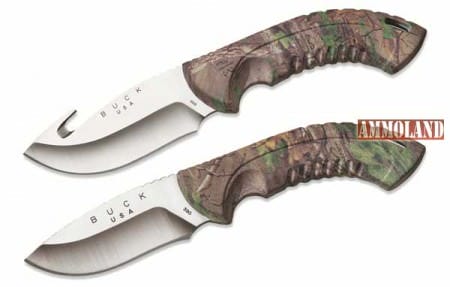 Buck Knives Omni Hunter Knives in Realtree Xtra Green