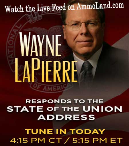 NRA Live Response to President Obama's State of the Union - Today on AmmoLand