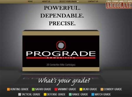 ProGrade Ammunition Launches New Website