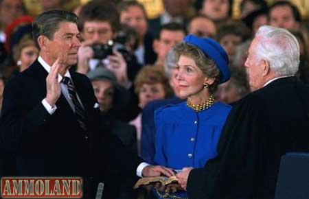 Ronald Reagan Takes Oath of Office