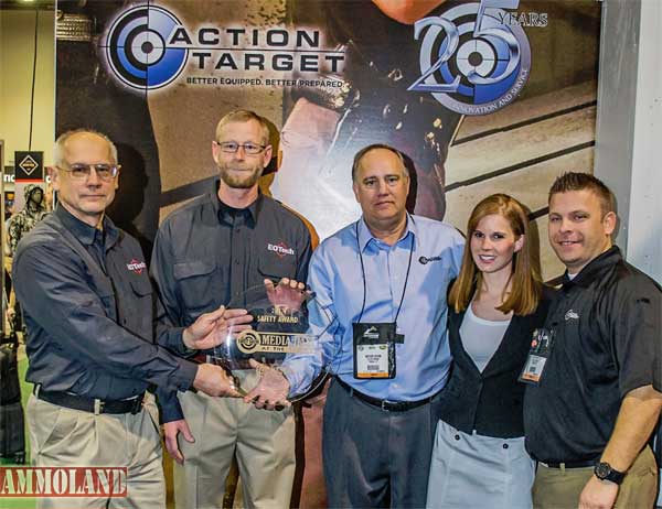 SHOT Show Media Day’s 2013 Action Target Safety Award is Presented to EOTech