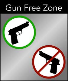 Gun Free Zone Map