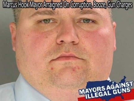 Marcus Hook Mayor Arraigned On Corruption, Booze, Gun Charges