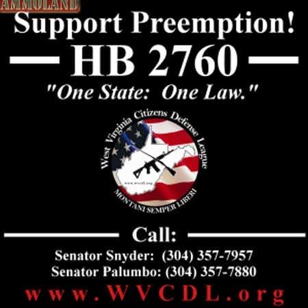 Support WV HB2760