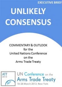 Unlikely Consensus Arms Trade Treaty