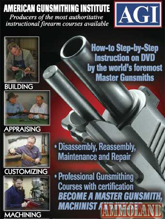 American Gunsmithing Institute 2013 Course Catalog