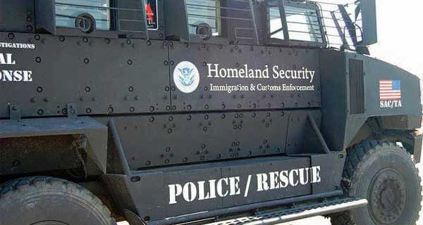 DHS MRAP Vehicle