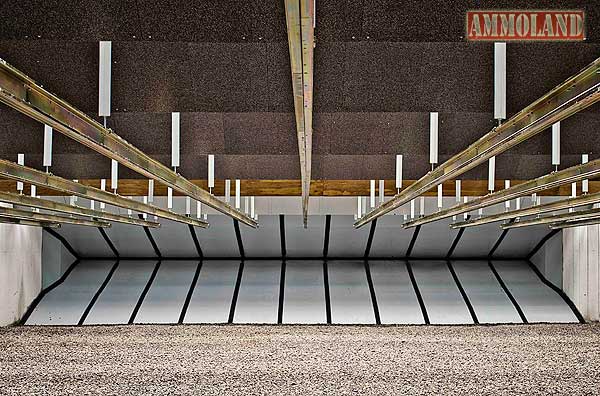PCERJ range's Total Containment Trap PCERJ range's Total Containment Trap and safety baffles ensure that not one round will be able to escape