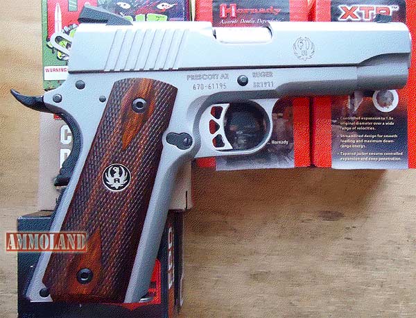 Ruger Commander 45 Pistol and Hornady Ammo Hornady Ammo & Ruger Commander 45 Pistol