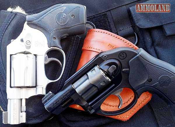 Classic Wheelguns: S&W Airweight (left) and Ruger LCR (right)