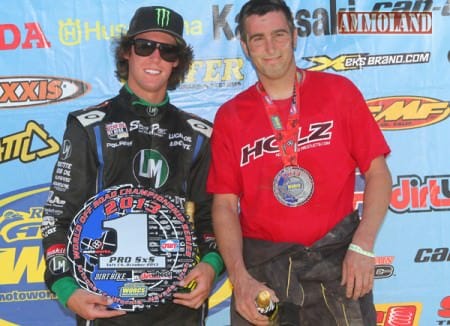 Polaris Factory Racers and Holz Racers, RJ Anderson and Beau Baron would finish one, two in the “SxS Pro Production” class.