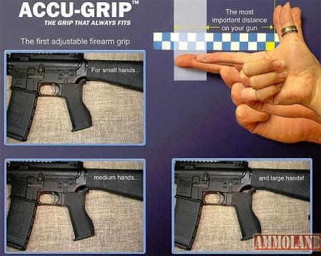 ACCU-GRIP Adjustable AR & AK Custom Grips