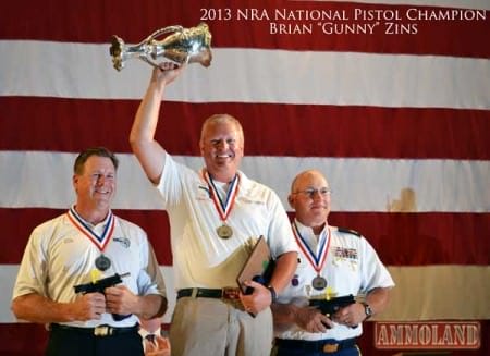 2013 NRA National Pistol Champion Brian Zins