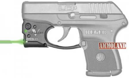 Ruger LCP with Viridian R5-LCP Reactor 5 Grn Laser