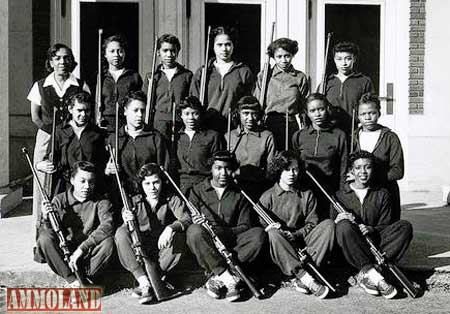 Howard University Women’s Rifle Club, circa 1937