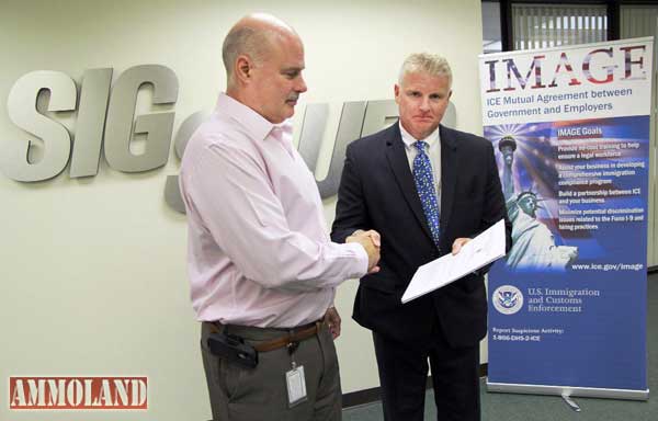 ICE Recognizes SIG SAUER as an IMAGE Certified Partner