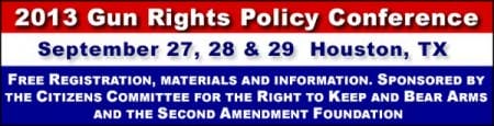 2013 Gun Rights Policy Conference