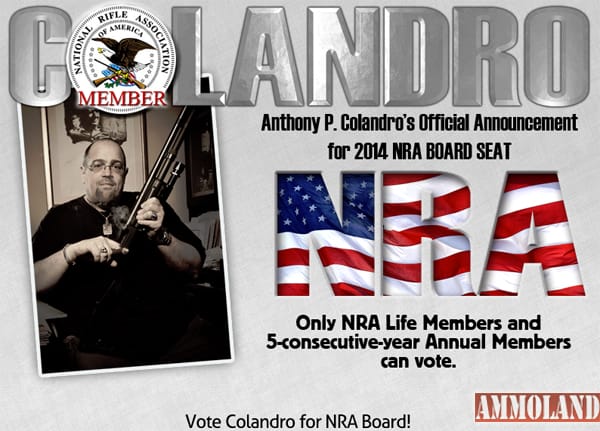 Anthony Colandro for NRA Board Member