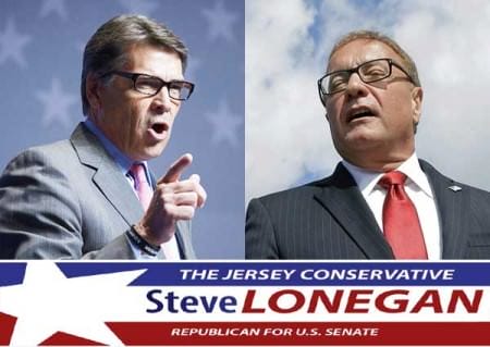 Governor Rick Perry to Host Fundraiser & Rally, Steve Lonegan for U.S. Senate