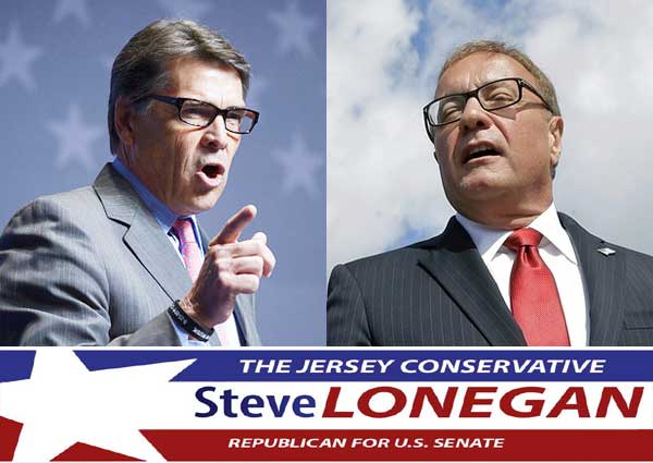 Governor Rick Perry to Host Fundraiser & Rally, Steve Lonegan for U.S. Senate