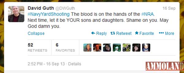 Calls For Immediate Dismissal Of KU Professor David Guth After Wishing Death on NRA Children