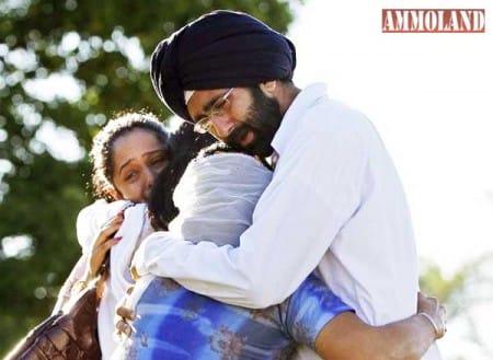 Mourners at the Sikh Temple in Oak Creek, Wisconsin