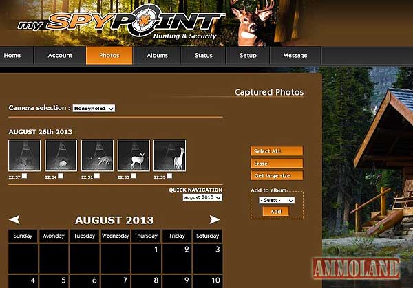 MySpyPoint.com Screen Shot