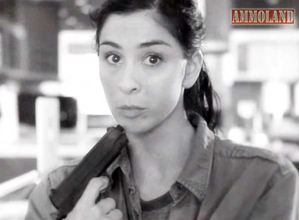 Sarah Silverman Points Gun at Head, Finger on the Trigger, Making Fun of Black's RKBA