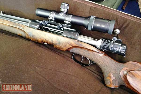 Austrian Fuchs-Fine .416 Remington Magnum Double-Barreled Bolt-Action Rifle