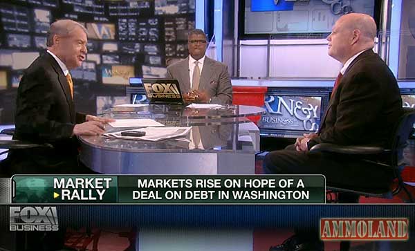 Fox Business News anchor Stu Varney interviewed NSSF’s Larry Keane