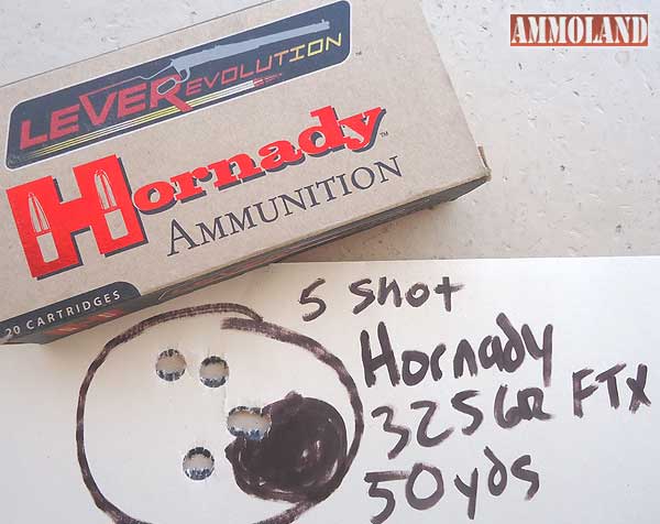 Hornady Ammo Is Accurate In The Marlin 45-70 Rifle