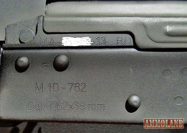 M+M Inc M10-762 Rifle Engravings