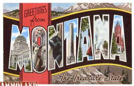 Montana Post Card