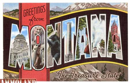 Montana Post Card