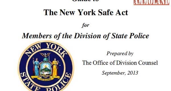 New York State Police Field Guide for NY SAFE Act