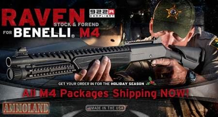 TI Raven Stock and for the Benelli M4