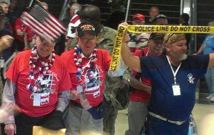 WWII Honor Flight veterans make triumphant return to Gulfport, Mississippi