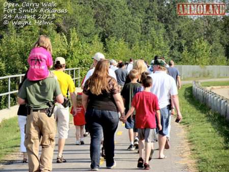 Arkansas Second Amendment Supporters Exercise Rights