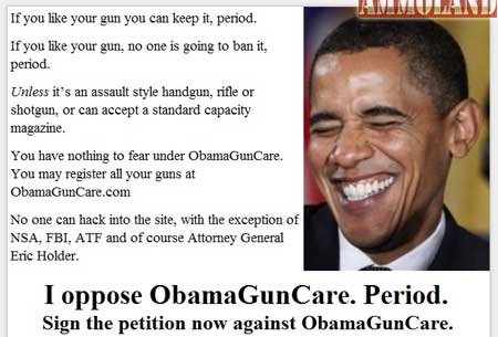 Oppose Obama Gun Care