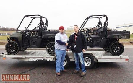 Polaris RANGER 800 side-by-side vehicles, with TerrainArmor Non-Pneumatic Tires