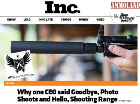 SilencerCo Named One Of Inc. Magazine’s 500 Fastest Growing Companies