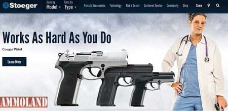 Stoeger Firearms New Website Puts Visitors in Control