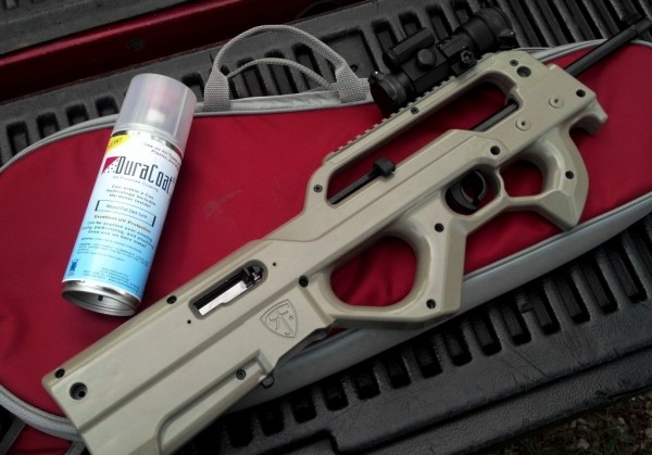 The new Duracoat All Purpose Can allows anyone to refinish a gun at home.