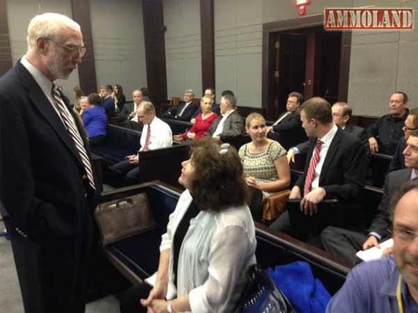 Alan Korwin in Court