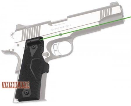 Crimson Trace Green Lasergrip for 1911