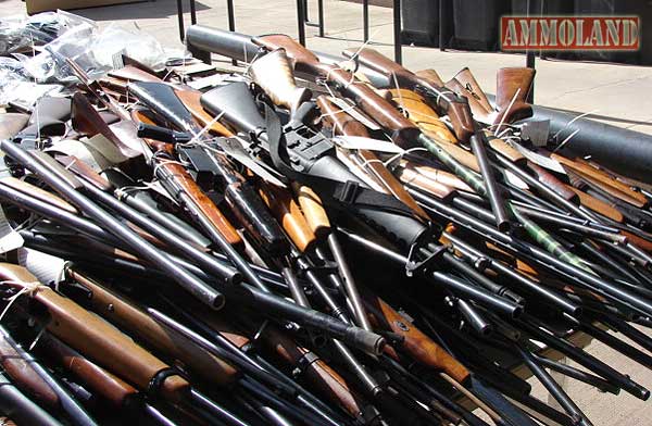 Guns Confiscated by Police