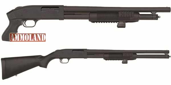 Mossberg 500 Tactical Tri-Rail shotguns with the Center Mass laser